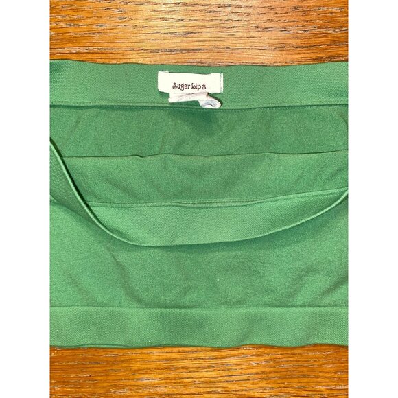 Green Sugarlips Strapless Bandeau Top - Picture 2 of 2
